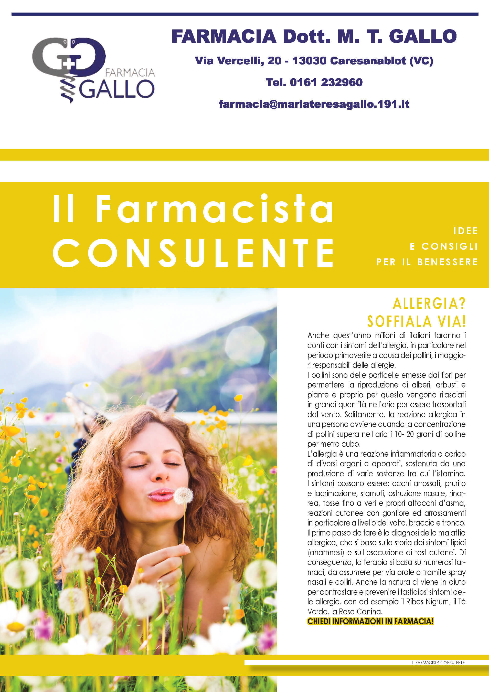 Rivista estate dott. M.T. Gallo