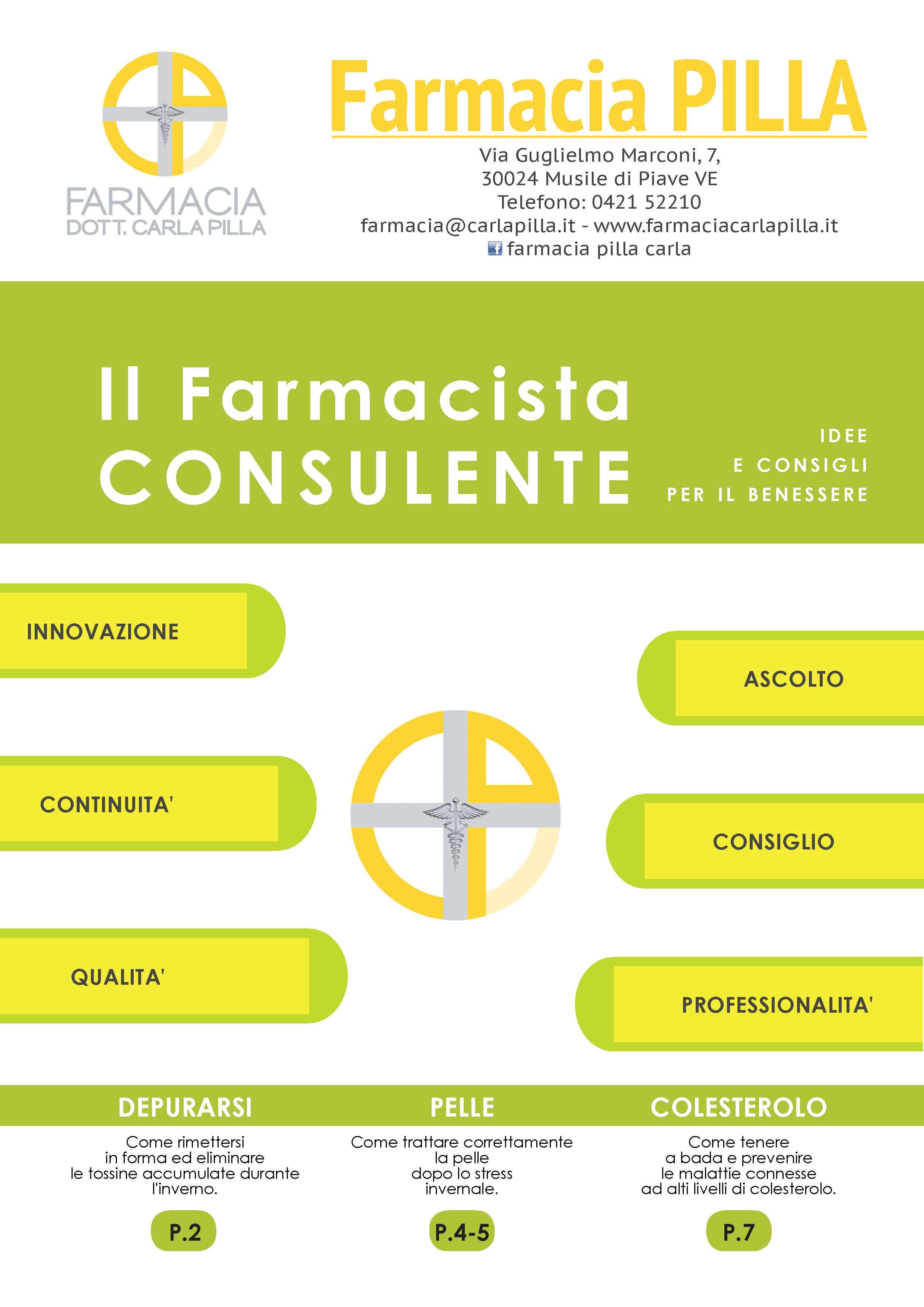 Rivista primavaera Farmacia Pilla