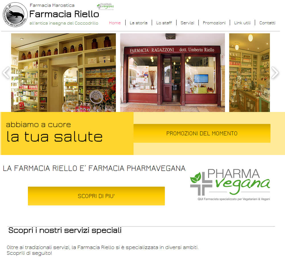 sito farmacia riello